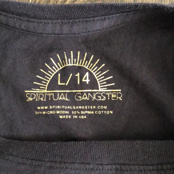 Spiritual Gangster Peace tank top - Picture 4 of 5